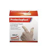 Protectaplast Foam Bandage Schaumverband, beige – klebstofffrei, elastisch, wasserfest – Ansicht 6