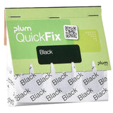 Plum QuickFix Black Pflaster atmungsaktiv, 72 x 25 mm – strapazierfähig, einzeln verpackt – Ansicht 2
