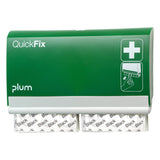 Plum QuickFix Black Pflasterspender – mit 90 schwarzen Pflastern, für die Wandmontage