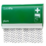 Plum QuickFix Black Long Pflasterspender – mit 60 langen schwarzen Pflastern für Finger