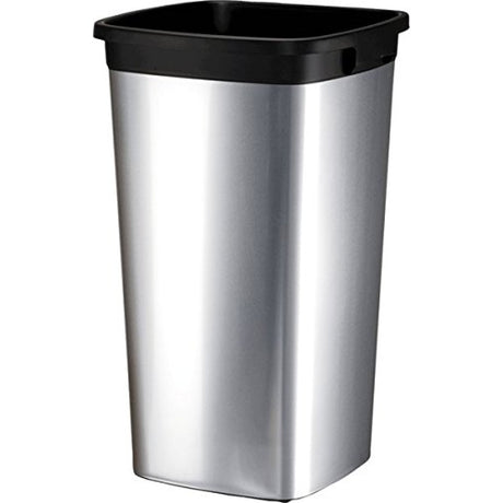 Vileda Professional Iris Abfallbehälter, eckig – 60 Liter, modernes Design