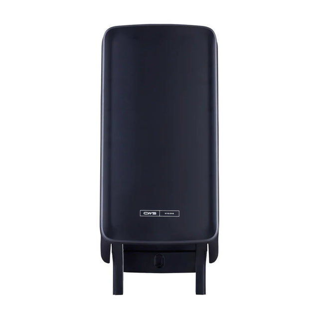 CWS PureLine EcoBlack Toilettenpapierspender, für zwei Rollen, abschließbar