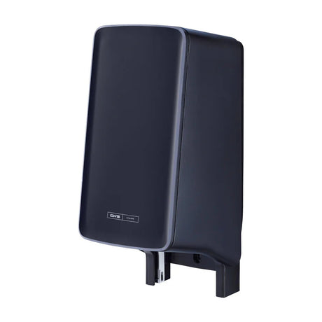 CWS PureLine EcoBlack Toilettenpapierspender, für zwei Rollen, abschließbar – Ansicht 3