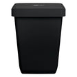 CWS EcoBlack WasteBin Abfallbehälter, schlankes Design, aus recyceltem Material