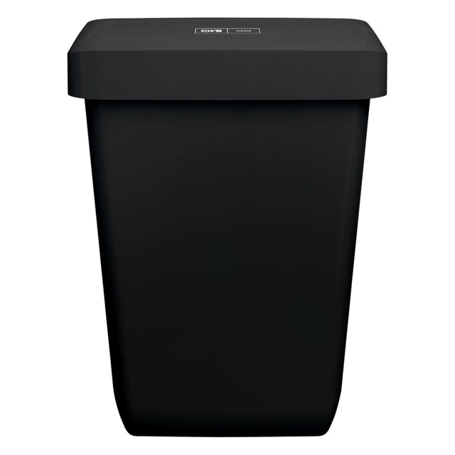 CWS EcoBlack WasteBin Abfallbehälter, schlankes Design, aus recyceltem Material