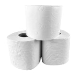 ZVG Toilettenpapier 3-lagig, hochweiß, mit Dekoprägung – Ansicht 2