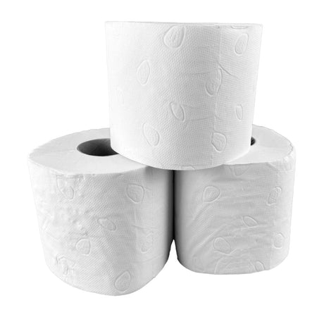 ZVG Toilettenpapier 3-lagig, hochweiß, mit Dekoprägung – Ansicht 2