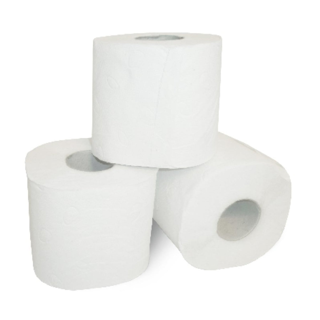 ZVG Toilettenpapier 2-lagig, altweiß, perforiert mit Dekoprägung – Ansicht 2