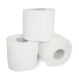 ZVG Toilettenpapier 2-lagig, altweiß, perforiert mit Dekoprägung – Ansicht 2