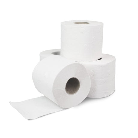 ZVG Toilettenpapier 3-lagig, weiß, extra weich mit Dekoprägung – Ansicht 4