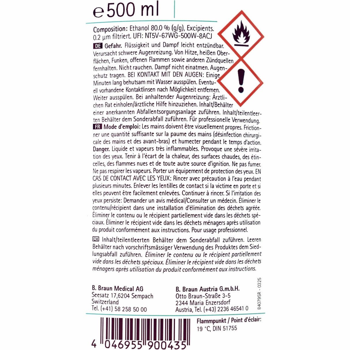 B. Braun Softa-Man Essential Händedesinfektionsmittel, ganzjährig einsetzbar – Ansicht 14