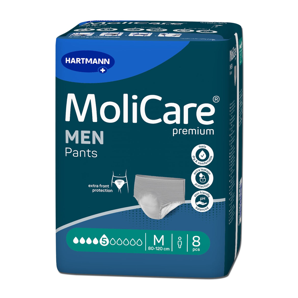 MoliCare Premium Men Pants Inkontinenzhosen, 5 Tropfen