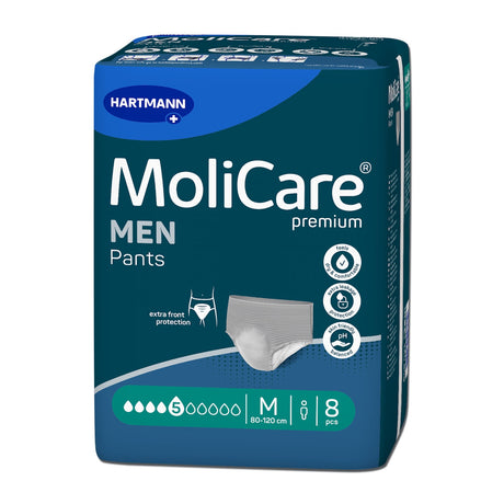 MoliCare Premium Men Pants Inkontinenzhosen, 5 Tropfen