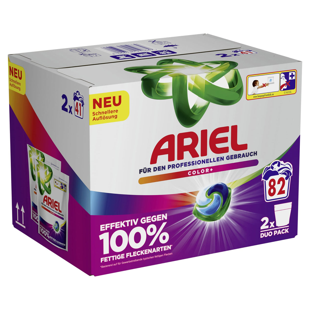 Ariel Professional All-in-1 Pods Color+ Waschmittel für den professionellen Einsatz
