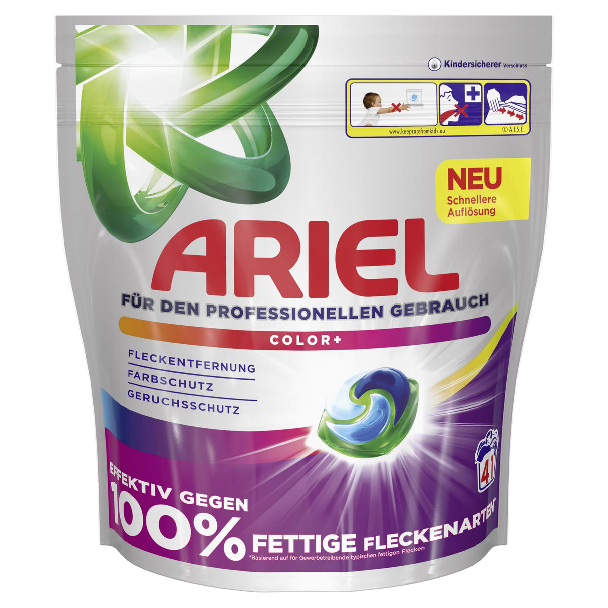 Ariel Professional All-in-1 Pods Color+ Waschmittel für den professionellen Einsatz – Ansicht 3