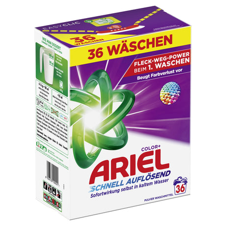 Ariel Color+ Pulver Colorwaschmittel für strahlende Reinheit – Ansicht 4