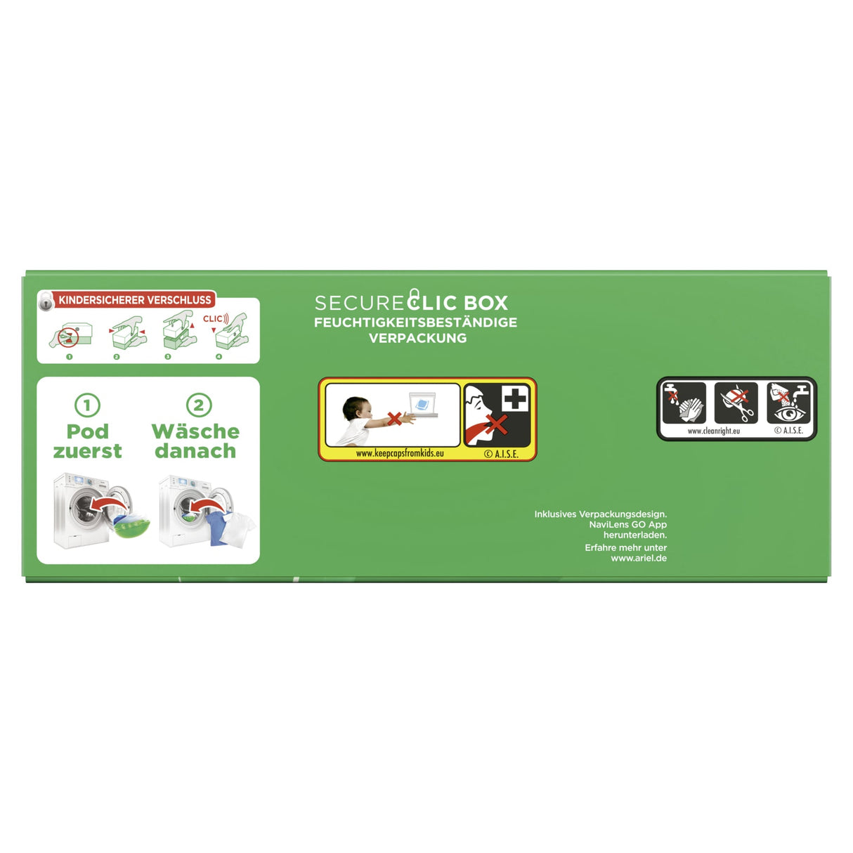 Ariel All in 1 PODS Universal+ Waschmittelpods mit 3-Kammer-Technologie – Ansicht 16