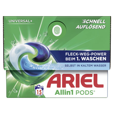 Ariel All in 1 PODS Universal+ Waschmittelpods mit 3-Kammer-Technologie – Ansicht 3