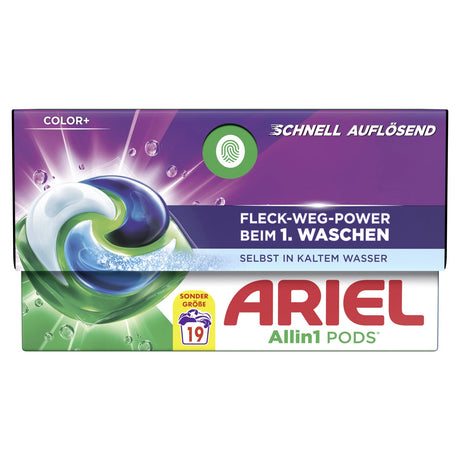 Ariel All in 1 PODS Color+ Colorwaschmittel für kraftvolle Fleckenentfernung – Ansicht 8