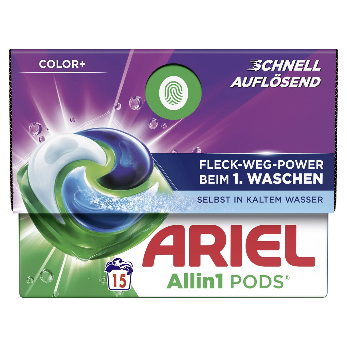 Ariel All in 1 PODS Color+ Colorwaschmittel für kraftvolle Fleckenentfernung – Ansicht 3