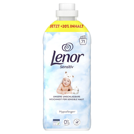 Lenor Weichspüler Sensitiv – sanfter Duft für empfindliche Haut