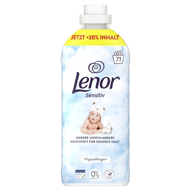 Lenor Weichspüler Sensitiv – sanfter Duft für empfindliche Haut