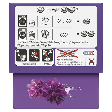 Lenor All in 1 PODS Colorwaschmittel Amethyst Blütentraum, mit Weichheit & Frische – Ansicht 4