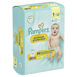 Pampers Premium Protection Windeln Größe 1 Newborn, 2-5 kg – DERMACOMFORT Innenvlies