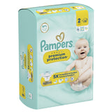 Pampers Premium Protection Windeln Größe 2 Mini, 4-8 kg – ultra weiche Seitenflügel
