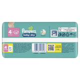 Pampers Baby Dry Windeln Größe 4 Maxi, 9-14 kg – extra Trockenheitslage – Ansicht 3