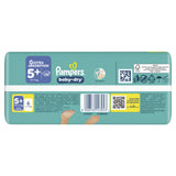 Pampers Baby Dry Windeln Größe 5+ Junior Plus, 12-17 kg – doppeltes Sicherheitsbündchen – Ansicht 3