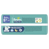 Pampers Baby Dry Windeln Größe 5+ Junior Plus, 12-17 kg – doppeltes Sicherheitsbündchen – Ansicht 4