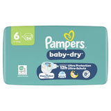 Pampers Baby Dry Windeln Größe 6 Extra Large, 13-18 kg – 3-fach-Schutz-System – Ansicht 5