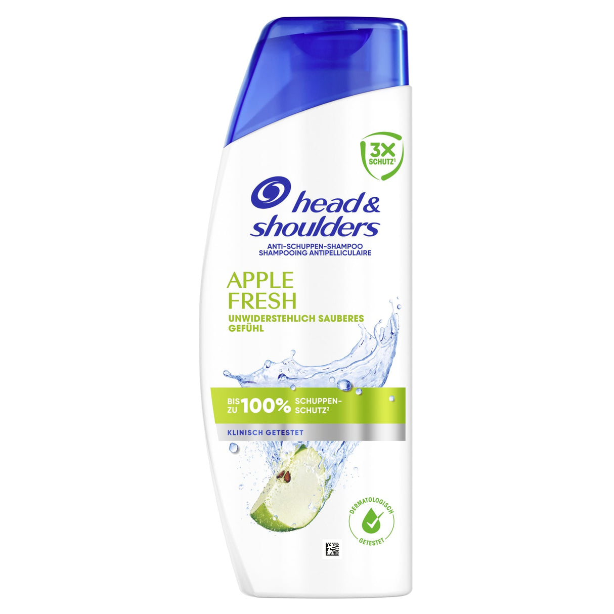 Head & Shoulders Anti-Schuppen Shampoo Apple Fresh, gegen Schuppen und Juckreiz – für die tägliche Haarwäsche