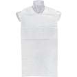 ABENA® Einwegschürze mit Klebestreifen, 37 x 78 cm, weiß