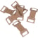 ABENA® Verbandklammern, 1,5 x 3,4 cm, hellbraun – Ansicht 2