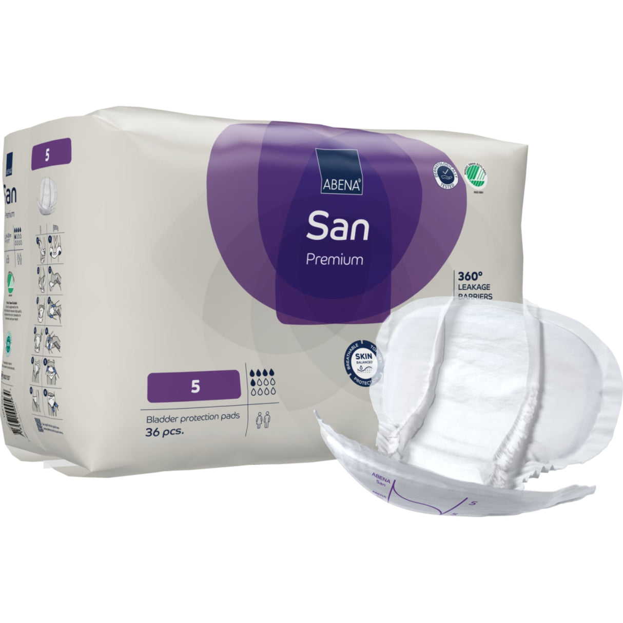 ABENA® San Premium Inkontinenzeinlagen – Größe 5