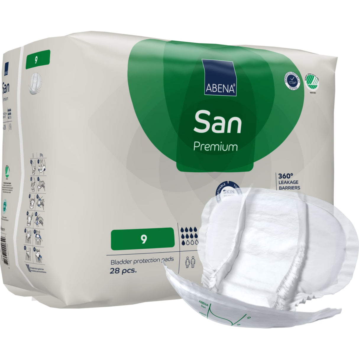 ABENA® San Premium Inkontinenzeinlagen – Größe 9