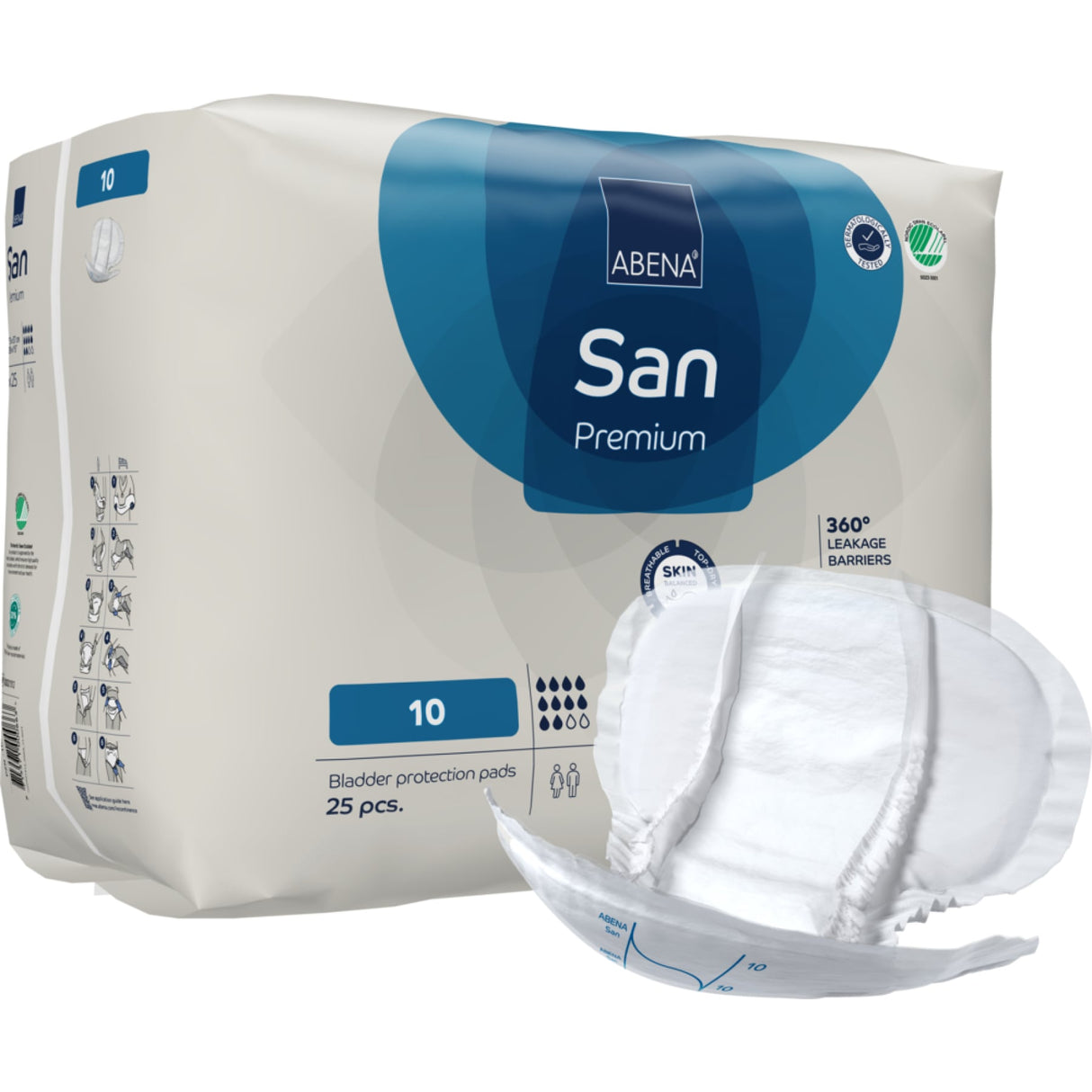 ABENA® San Premium Inkontinenzeinlagen – Größe 10