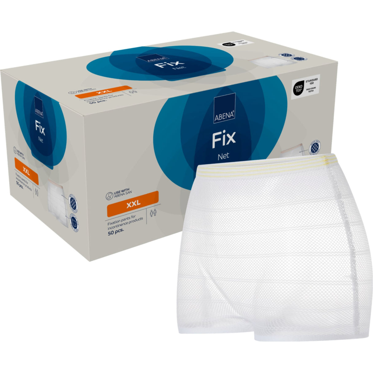 ABENA® Fix Net Fixierhosen, weiß