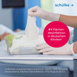 Schülke mikrozid universal wipes Desinfektionstücher greenline – Ansicht 3