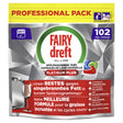 Fairy Professional Platinum Plus Spülmaschinentabs, HACCP-konform mit Anti-Kalk-System