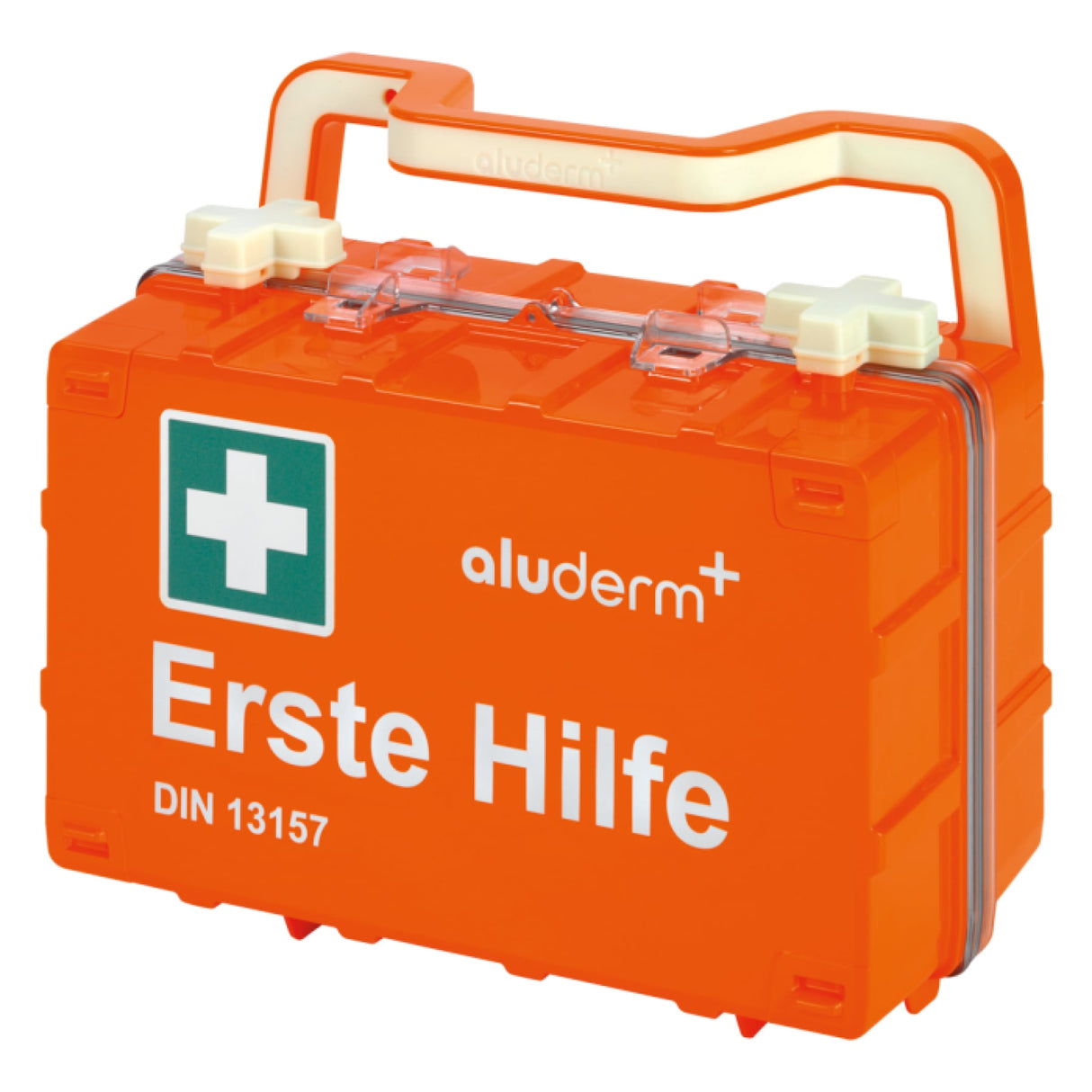 Söhngen aluderm Erste-Hilfe-Koffer DG S, DIN 13157, nachleuchtend – Ansicht 2