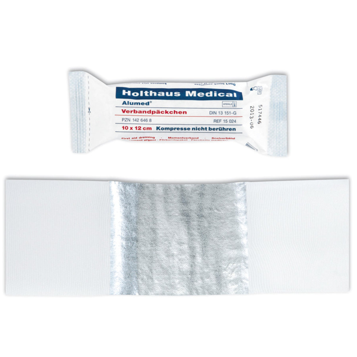 Holthaus Medical Alumed Verbandpäckchen, steril – Ansicht 3