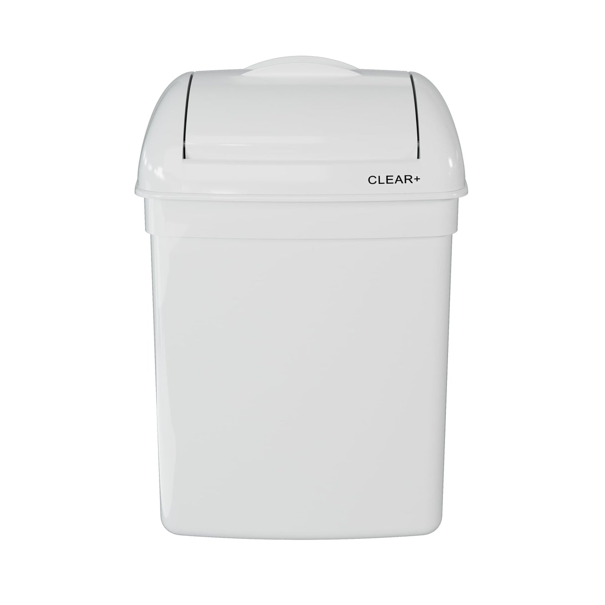 CWS Clear+ Hygienebehälter, 8 Liter, weiß, abschließbar