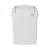 CWS Clear+ Hygienebehälter, 8 Liter, weiß, abschließbar