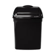 CWS Clear+ EcoBlack Hygienebehälter, 8 Liter, schwarz, abschließbar