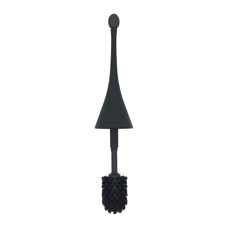 CWS Clear+ EcoBlack Toiletten-Ersatzbürste, schwarz, robust, langlebig