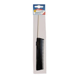 #Wundmed Taschen-Stielkamm 11,5 cm schwarz 
ausziehbar