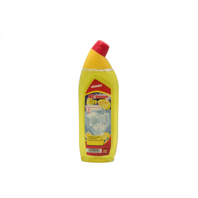 Reinex WC-Reiniger-Gel Citro – löst hartnäckige Verschmutzungen mit langanhaltendem Citrusduft